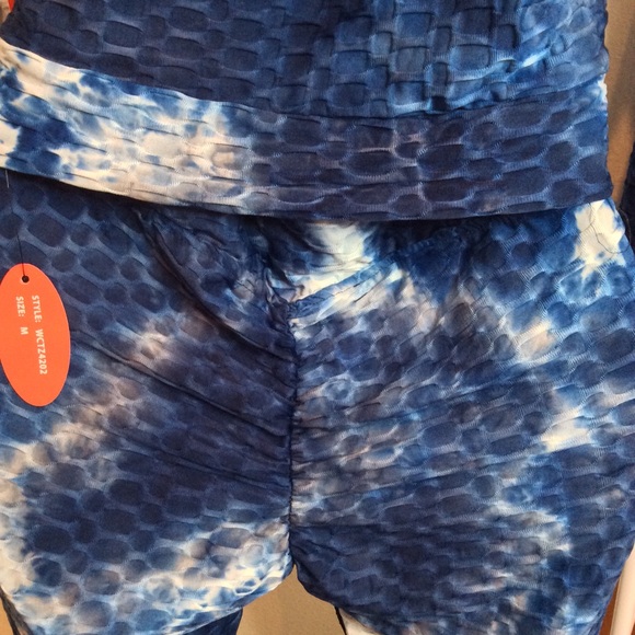 🎉Yes! Navy Blue Crop Top Jogging Set🎉SizeMedium - Picture 8 of 8